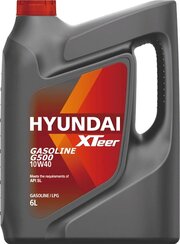 Hyundai XTeer Gasoline G500 10W-40 6 л фото