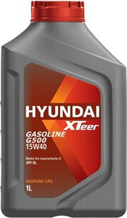 Hyundai XTeer Gasoline G500 15W-40 1 л фото