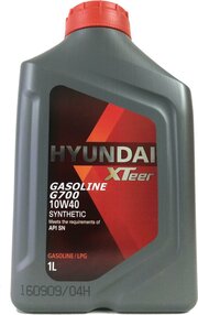 Hyundai XTeer Gasoline G700 10W-40 1 л фото