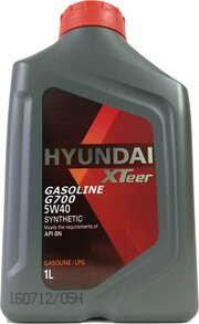 Hyundai XTeer Gasoline G700 5W-40 1 л фото