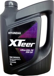 Hyundai XTeer Gasoline Ultra Efficiency 5W-20 4 л фото