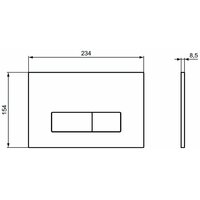 Ideal standard OLEAS™ M2 R0121AA