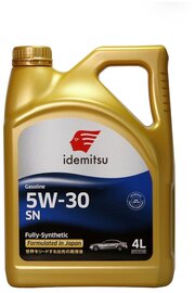 IDEMITSU FULLY-SYNTHETIC 5W-30 4L фото