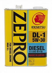 Idemitsu Zepro Diesel 5W-30 4 л фото