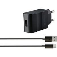 Interstep СЗУ с функцией быстрой зарядки + кабель microUSB (IS-TC-MCUS1QCRT-000B201)