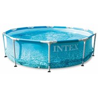 Intex Metal Frame Beachside / 28208 (305х76) (c фильтром и насосом)