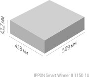 Ippon Smart Winner II 1150 1U фото