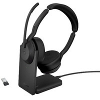 Jabra Evolve2 55 Link380a MS Stereo with Charging Stand