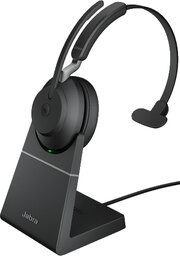 Jabra Evolve2 65 Mono USB-C MS with Charging Stand фото