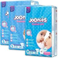 Joonies подгузники Premium Soft 4-8 кг (64 шт)