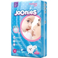 Joonies Premium Soft Diapers M / 60 pcs