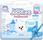 Joonies Premium Soft Diapers NB / 24 pcs фото