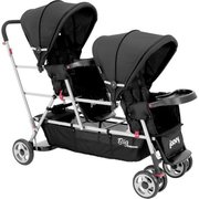 Joovy Big Caboose Stand-On Triple stroller фото