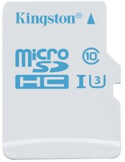 Kingston microSDHC Action Camera UHS-I U3 фото