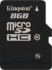 Kingston microSDHC U1 8GB фото