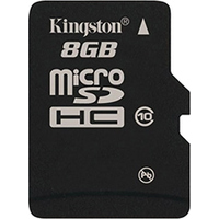 Kingston microSDHC U1 8GB