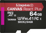 Kingston microSDXC Canvas React Plus фото