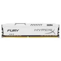 Kingston модуль памяти ddr4 8gb hx434c19fw2/8 hyperx fury white pc4-27700 3466mhz cl19 1.2v xmp 1rx8 радиатор rtl 5902027519