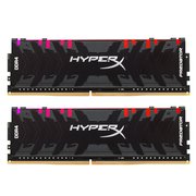 Kingston модуль памяти dimm 16gb 2x8gb ddr4 pc32000 4000mhz xmp hyperx predator series rgb led 5902029234 фото