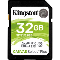 Kingston SDHC Canvas Select Plus