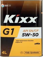 Kixx G1 5W-50 4 л фото