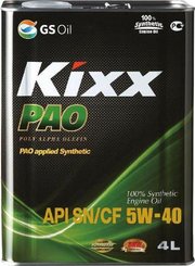 Kixx Pao 5W-40 4 л фото