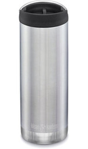 Klean Kanteen TKWide Cafe Cap Brushed Stainless 1008312 473 мл фото