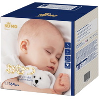 Ko mo Diapers S / 164 pcs