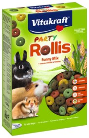 Vitakraft Корм для грызунов дополнительный Party Rollis фото