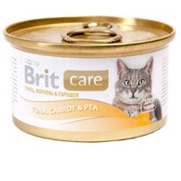 Brit Корм для кошек Care Tuna, Carrot & Pea