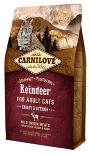 Carnilove Корм для кошек Reindeer for adult cats фото