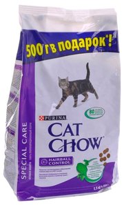 CAT CHOW Корм для кошек Hairball Control фото