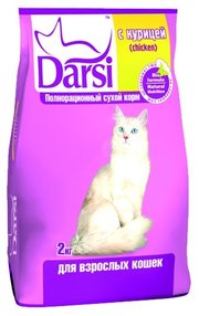 Darsi Корм для кошек Сухой корм для кошек: Курица фото