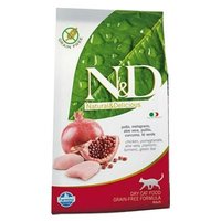 Farmina Корм для кошек N&D Grain-Free Feline Chicken & Pomegranate Adult