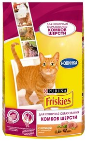 Friskies Корм для кошек Для контроля образования комков шерсти с курицей фото