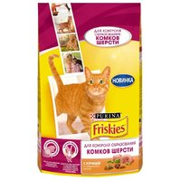 Friskies Корм для кошек Для контроля образования комков шерсти с курицей