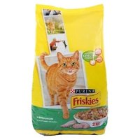 Friskies Корм для кошек Для взрослых кошек с кроликом и полезными овощами