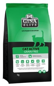 Gina Elite Корм для кошек Cat Active Grain Free фото