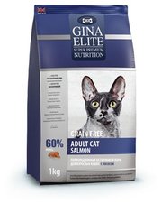 Gina Elite Корм для кошек Cat Grain Free Salmon фото