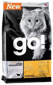 GO! Корм для кошек Sensitivity + Shine Duck Cat Recipe Limited Ingredient Diet, Grain Free фото