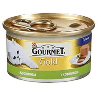 Gourmet Корм для кошек Gold Паштет с кроликом