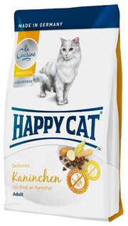 Happy Cat Корм для кошек La Cuisine Кролик фото