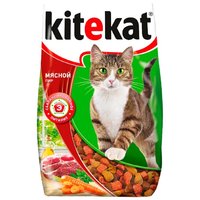 Kitekat Корм для кошек Сухой корм Мясной Пир