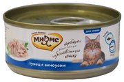 Мнямс Корм для кошек Консервы для кошек Тунец с анчоусами в нежном желе фото