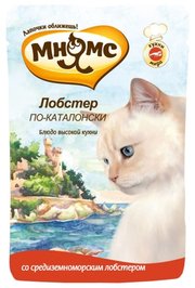 Мнямс Корм для кошек Лобстер по-каталонски Влажный корм для кошек (средиземноморский лобстер) фото