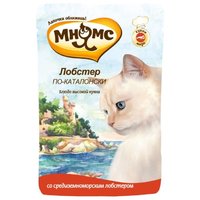 Мнямс Корм для кошек Лобстер по-каталонски Влажный корм для кошек (средиземноморский лобстер)