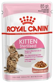 Royal Canin Корм для кошек Kitten Sterilised (в соусе) фото