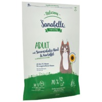 Sanabelle Корм для кошек Delicious Adult с мясом бычков симментальской породы и картофелем для кошек