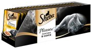 Sheba Корм для кошек Pleasure ломтики в соусе из курицы и индейки фото