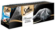 Sheba Корм для кошек Pleasure ломтики в соусе с тунцом и лососем фото